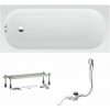 Laufen Lua PACK akrylátová vaňa 160 x 70 cm + nohy + sifón