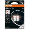 Osram W5W 12V 1W W2,1x9,5d LEDriving SL (červená) 2 ks