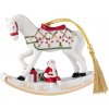 Christmas Classics - Vianočná ozdoba Hojdací koník 10 cm - Villeroy & Boch