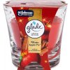 Glade Vonná sviečka v skle Warm Apple Pie, 112 g