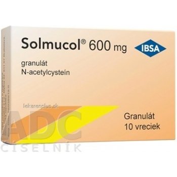 Solmucol 600 mg gra. 10 x 2,7 g