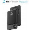 FixPremium - MagSafe PowerBank s LCD 10 000mAh, čierna
