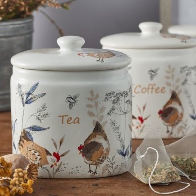 PRICE AND KENSINGTON Country Hens - keramická nádoba na čaj
