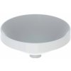 Zápustné umývadlo Geberit VariForm, okrúhle: D=40cm, biela, 500.702.01.2