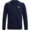 Pánska funkčná mikina cez hlavu Under Armour ESSENTIAL FLEECE FZ HOOD modrá 1373881-410 - L