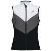 Dámske vesty Head Club 22 Vest W - black - Viacfarebný (XL)