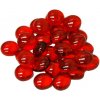 Chessex Skleněné žetony - Gaming Glass Stones (různé barvy) Barva: Crystal Red