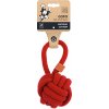 M-Pets Coto bavlnena hračka – uzol červený 11 cm