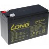Long olovená batéria F2 pre UPS, EZS, EPS, 12V, 7.2Ah, PBLO-12V