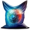 Sablio Sedací vak Zem vo Vesmíre - 200x140 cm