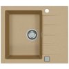 Alveus CADIT 10 Beige 55 1132019 - Drez Granitový 590x500mm, vanička 325x425x198mm