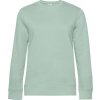 B&C | QUEEN Crew Neck, Dámska mikina, zelená aqua, S