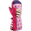 LEKI Little Paw Mitt Long detské rukavice, orchid/berry/frozen yellow 2.0