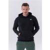 Nebbia Mikina cez hlavu s kapucňou a predným vreckom 331 - BLACK - XXL