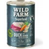 Wild Farm Superfood Duck 400g krmivo pre psov bez obilnín