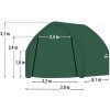 Náhradná plachta pre garáž Shelterlogic Large, 3.9 x 6.1m