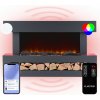 Klarstein Studio Light & Fire 3 Smart, krb, 1000/2000 W, MDF, WiFi Control (ACO7-Studio L&F 3 B)