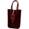 Kožená kabelka Luka vínová KZ2259003