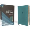 Niv, Foundation Study Bible, Leathersoft, Teal, Red Letter