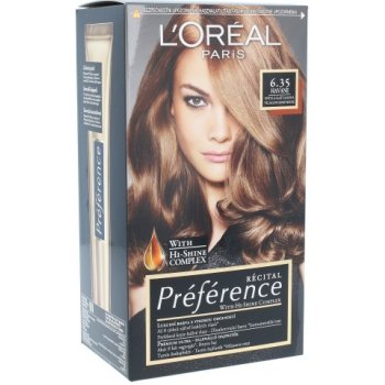 L'Oréal Préférence Recital P 635 A3 svetlý gaštan