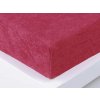 XPOSE® Froté plachta Exclusive - malinová 180x200 cm, Froté