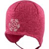 RDX Zimná dievčenská zaväzovacia Vločka kamienky Ružová