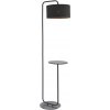 | Endon 92301 - Stojacia lampa LANDIS 1xE27/10W/230V čierna | 92301