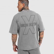 Force Pánske fitness tričko Iron Aesthetics sivé Sivá