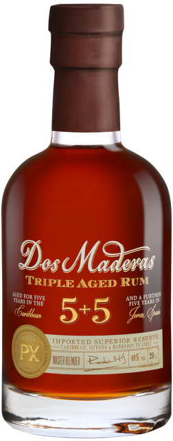 Dos Maderas PX (5+5) 40% 0,2 l (čistá fľaša)