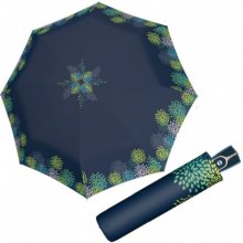 Doppler Fiber Magic Style dámsky plne automatický dáždnik modrý