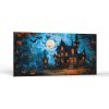 Halloween Strašidelný dom halloweenskej noci | Obrazy Vintessia Rozmery panoráma: 30x60