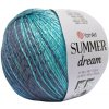 YarnArt Summer Dream 4304 Zelená, modrá, sivá
