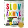 Farba - Slovakryl - vodou riediteľná 0,75 kg - SLOVLAK Farba Slovakryl 0660 oker 0,75 kg