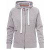 PAYPER DALLAS+ LADY MELANGE / Dámska celozapínacia mikina s kapucňou - melange grey
