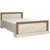Kondela Royal L1 s roštom sosna nordická / dub divoký drevo 171 cm x 74 cm x 212 cm