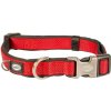Obojok DUVO+ EXPLOR NORTH nylon červený 20-35cm/15mm