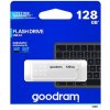 Goodram USB flash disk, USB 2.0, 128GB, UME2, biely, UME2-1280W0R11, USB A, s krytkou