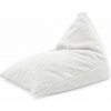 Sablio Sedací vak Triangel SOFTY - Cloud White - 120 x 100 x 100 cm