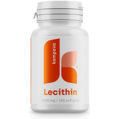 Kompava Lecitín 1200 mg x 100kps