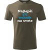 Army tričko najlepší TV technik na svete - darček pre TV technika XXXL