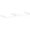 Hansgrohe Xelu Q doska 136 x 55 x 1,6 cm biela vysoký lesk 54099050