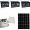 Roger Technology Hybridný invertor pre 2 BRUS. 36V pohony (solar) + panel 50W + 3 x BT12V120