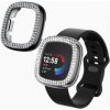 2x Púzdro kwmobile Fitbit Versa 4 / Sense 2 průhledná