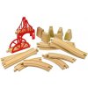Bigjigs Rail Dřevěné koleje set most 18 dílů