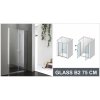 Aquatek GLASSGLASSB2CH7561 (Sprchové dvere s dvomi otváracími dverami)