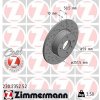 ZIMMERMANN Brzdový kotúč 230.2352.52