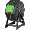 Kompostér Strend Pro Garden, bubnový, 70 lit., čierny, 55,5x36x72 cm (255605)