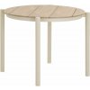 Kovový okrúhly záhradný jedálenský stôl ø 90 cm Abela – House Nordic