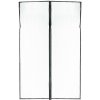 Luaro KX3206 Magnetická sieť proti hmyzu na dvere 160 x 230 cm, čierna