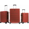 Sada cestovných kufrov MR4657 Červená Aga Travel